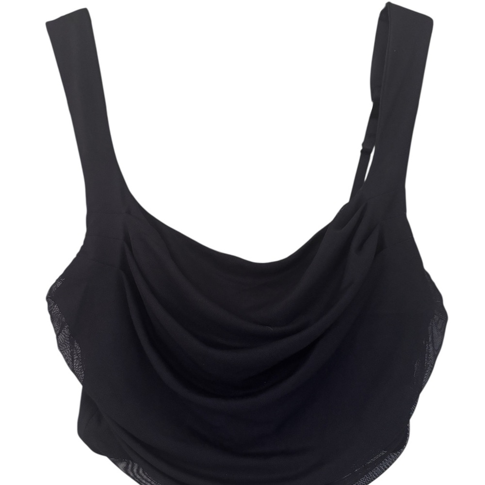 Elegant Black Women's Intimate Top medium used